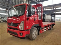 拉120挖机拖车 陕汽轩德X9单桥 板长5米1 拉10吨工程机械不超载