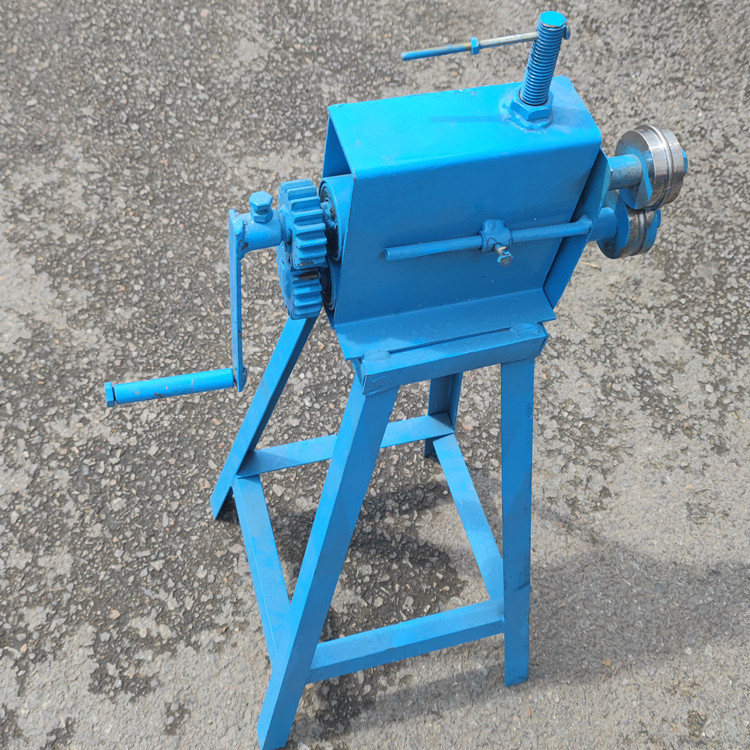 小型手动起线机销售yh6手摇压边机手动翻边机咬口机小型设备选济宁