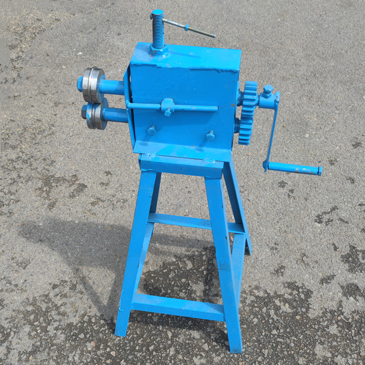 小型手动起线机销售yh6手摇压边机手动翻边机咬口机小型设备选济宁