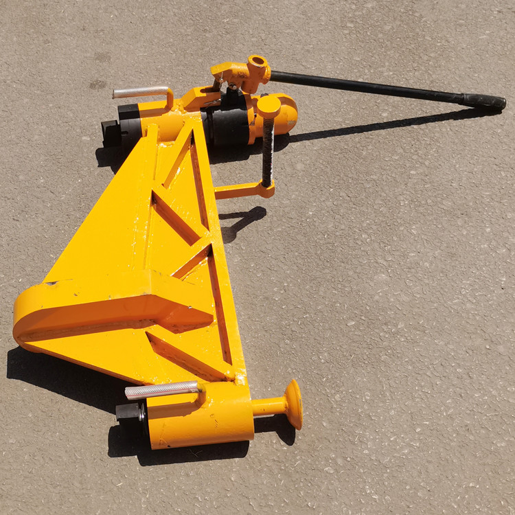 钢轨水平弯曲修复弯道机kwpy800型液压弯道器纽威达牌轨道弯轨器