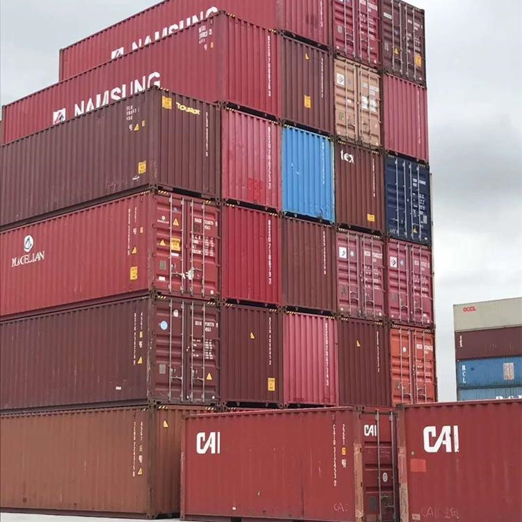 仓库集装箱货柜大量回收费用 泉州二手集装箱 鼎盛