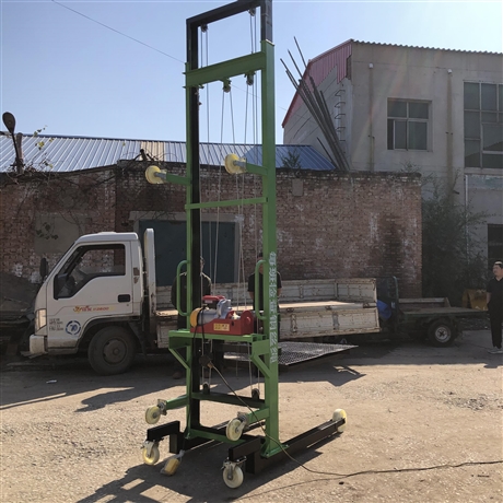 室外小型上料机工地电动上砖机