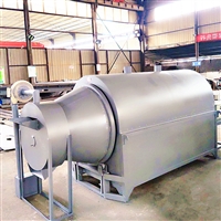 电加热豆渣茶叶干燥设备 硅砂滚筒烘干机 多功能工业除湿干燥机
