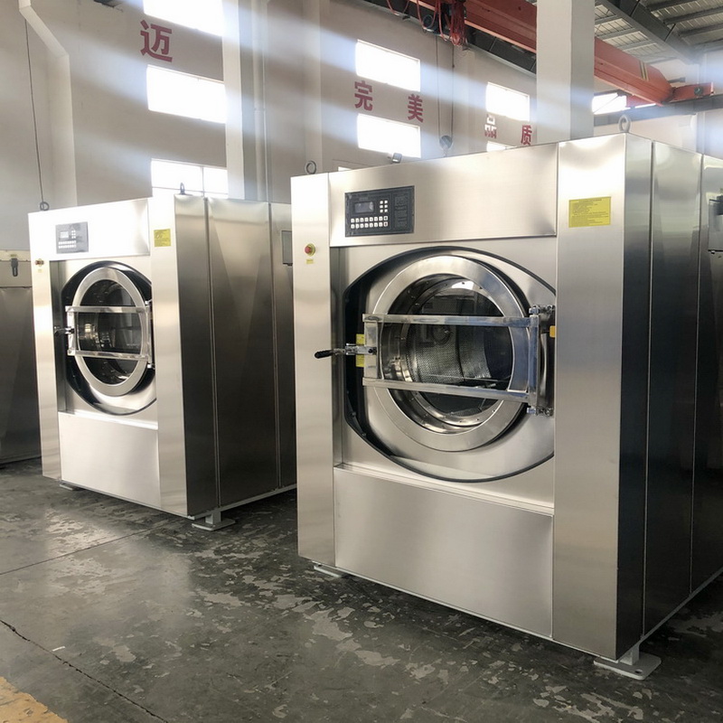 水洗洗衣设备,100公斤医用洗衣机厂家变频带脱水功能的水洗机洗涤流程