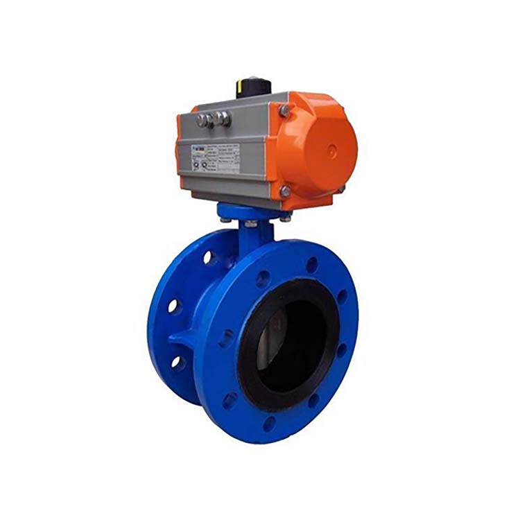 大才气动阀门气动蝶阀d671气动对夹式蝶阀质量保障