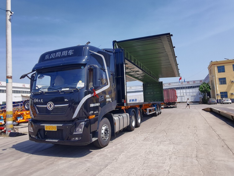 14米飞翼厢式半挂车15米翼展厢式半挂车1375米飞翼翼展运输车配置