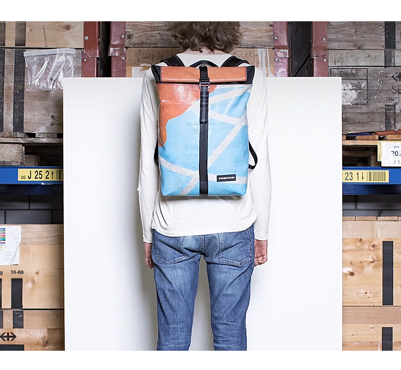 freitagf155clapton骑行双肩包旅行包背包瑞士环保潮流包