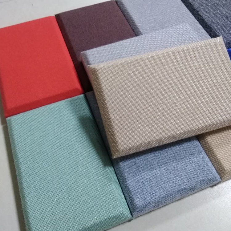 布艺软包吸音板布艺玻纤吸音板墙面软包吸音板按需定制