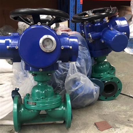 厂家直供批发电动隔膜阀g941j10c16c电动衬胶隔膜阀