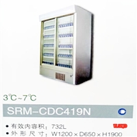 两门饮品柜自松下厂家发：SRM-CDC419NL