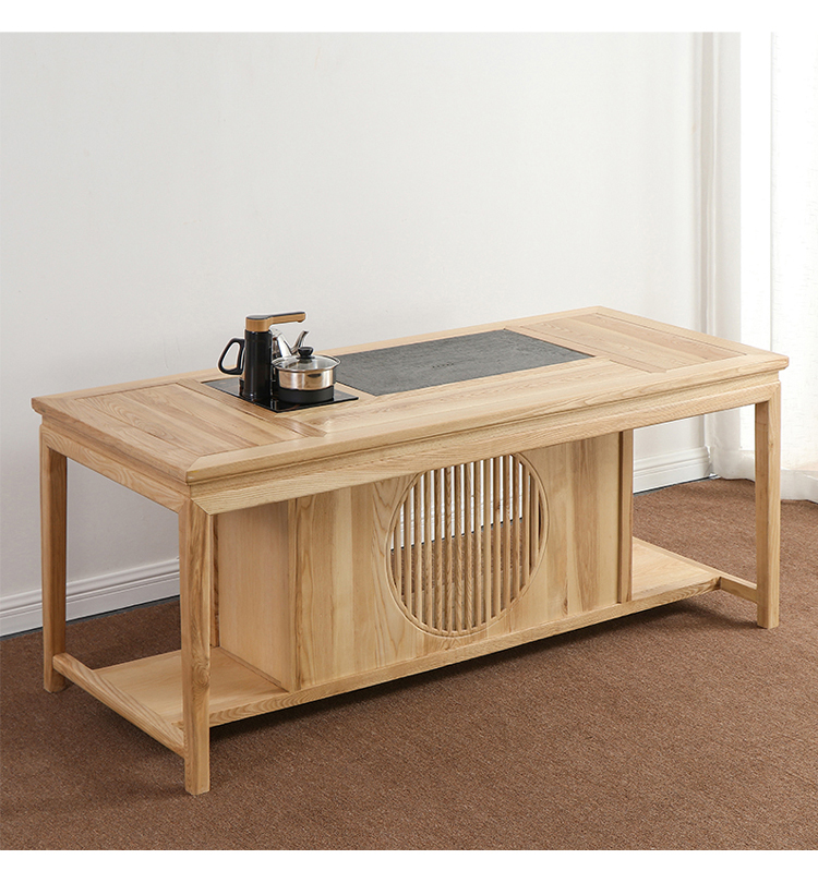 实木茶桌椅组合新中式禅意茶台直供