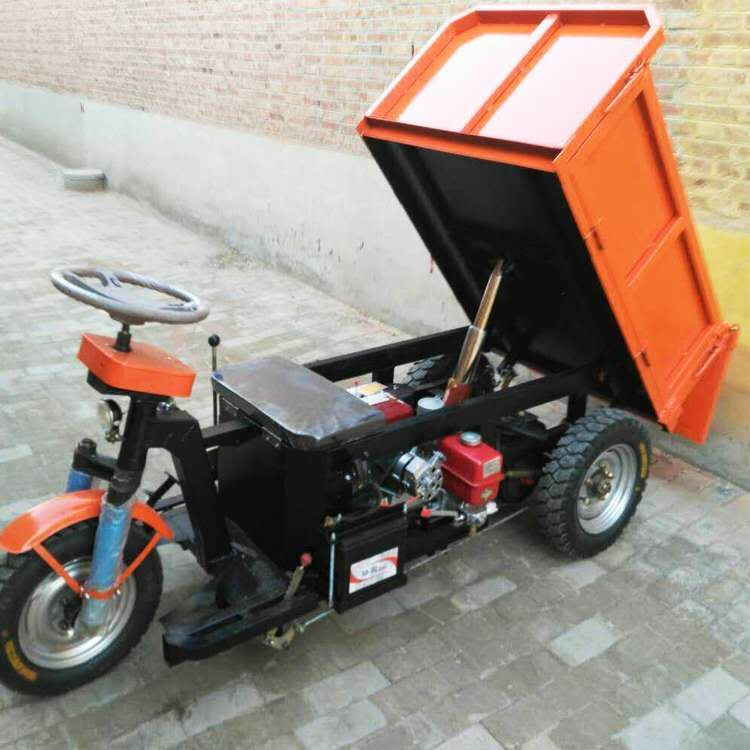 u型斗小型三轮车农田菜园拉玉米青菜运输车根据客户要定制