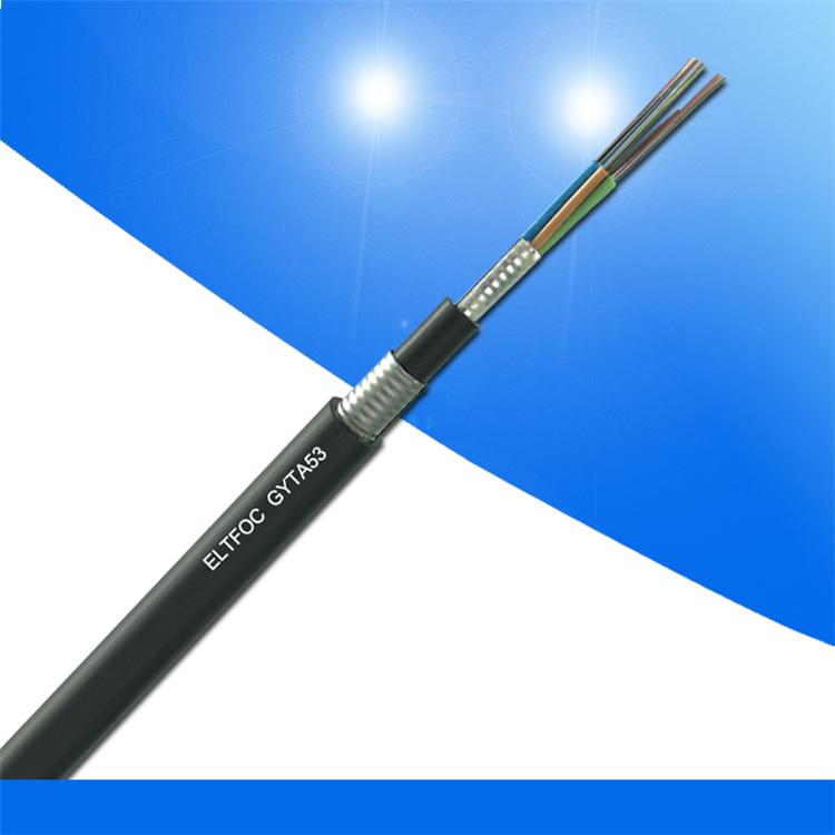 一路通4芯gyta53直埋式电信光缆定制 移动通信光缆
