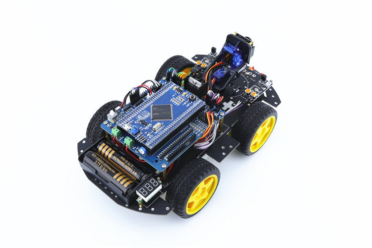 stm32f103zet6 wifi智能小车 视频云台 arm 循迹避障智能小车-搜了网