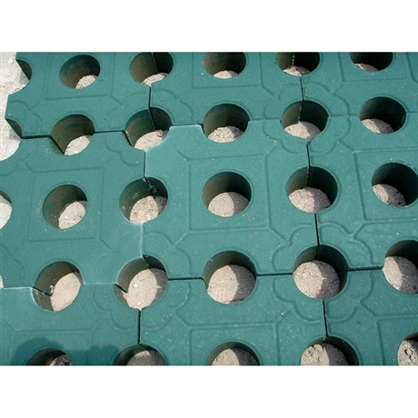 停车位铺地草坪砖彩色井字草坪砖八字草坪砖厂家供应鑫瑞陶瓷