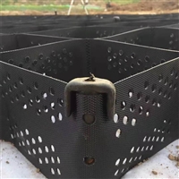 广西钦州土工格室厂家 河道治理土工格室