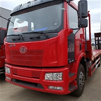 解放J6单桥 150挖机拖车 大柴180马力 板长6米5 可拉180以内挖机