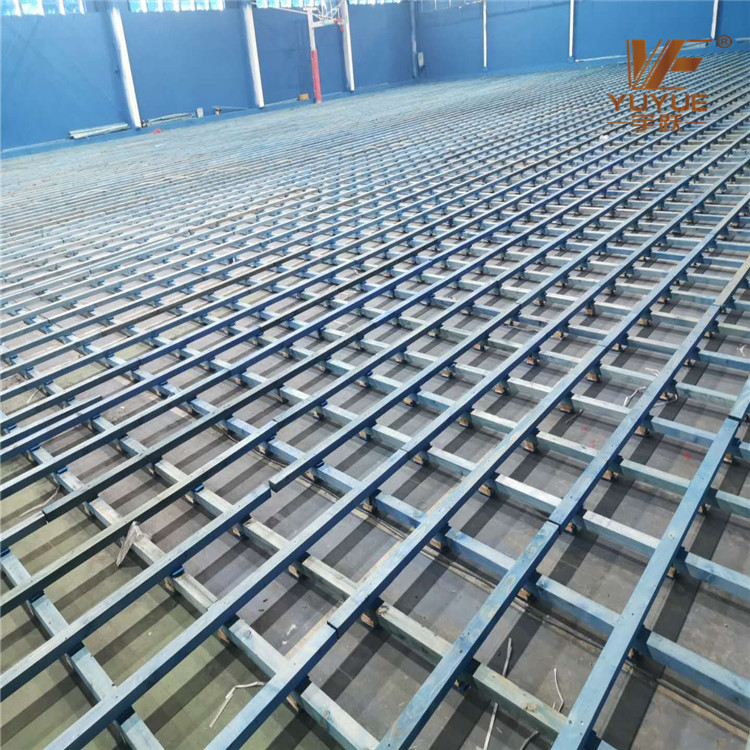 蚌埠羽毛球地板 宇跃体育实木地板板材厂家