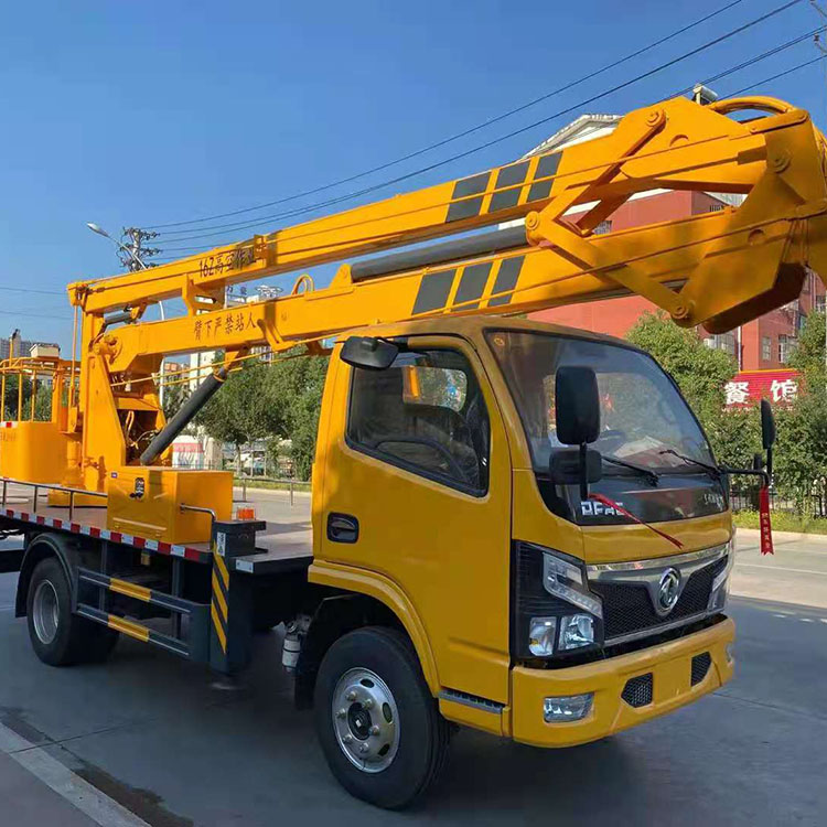 高空作业车 16米广告牌安装车 东风单排底盘