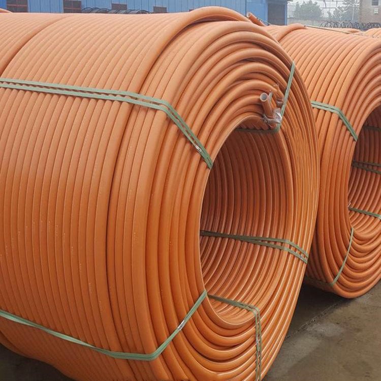 供应昆明40/33hdpe硅芯管 高速公路通信穿线管 pe弱电保护管