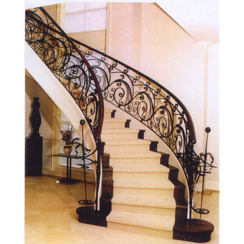 成都铁艺楼梯厂家扶手栏杆定做价格便宜安全性能高