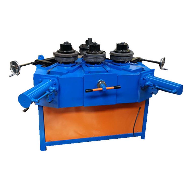 角钢法兰数控生产线不锈钢法兰机扁铁法兰卷圆机售价