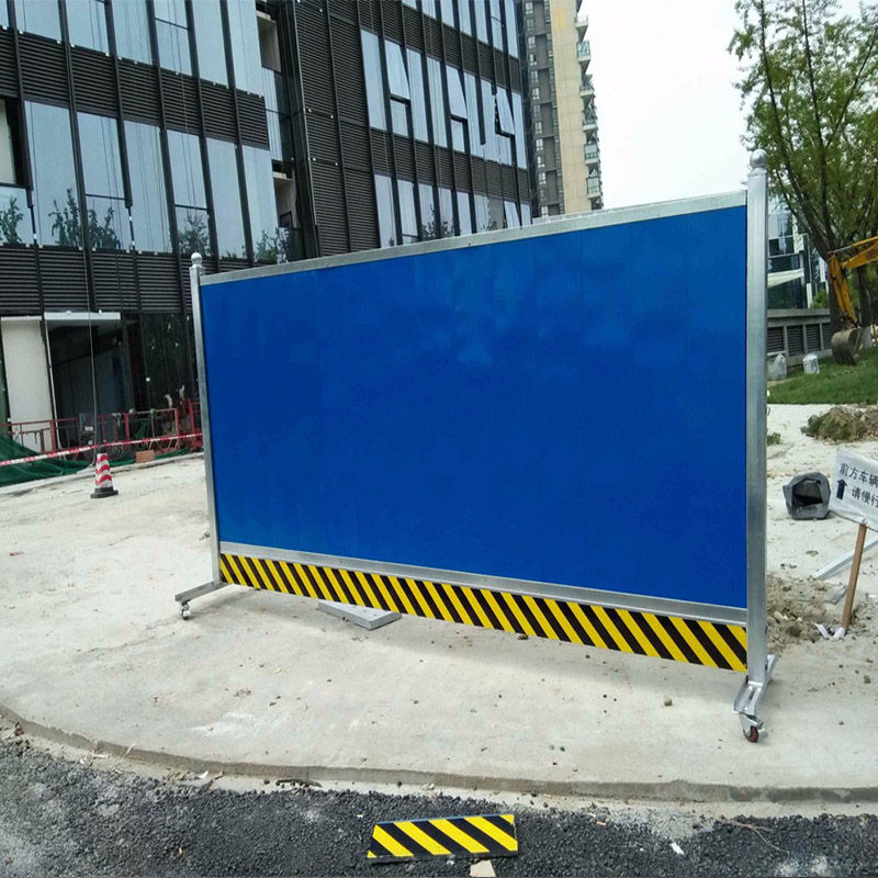 装配钢结构围挡装配式围挡道路施工围挡彩钢隔离围挡