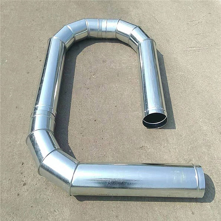 瑞通厂家螺旋风管不锈钢弯头镀锌板90度弯头