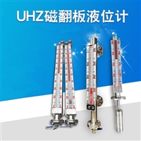 带显示罐区磁翻板液位计 耐酸碱防腐型磁翻板液位计