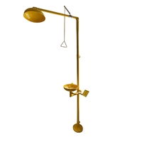 越翔安防ABS防爆涂层洗眼器 复合式单口洗眼器 复合式洗眼器