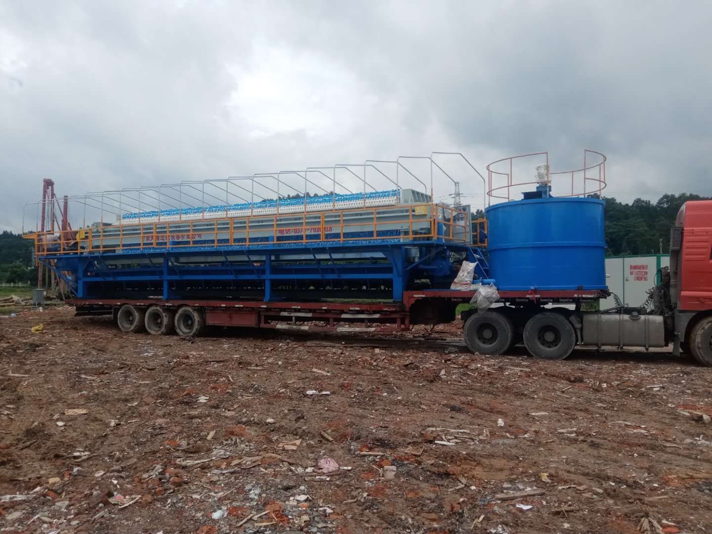 压滤机厂家移动式车载压滤机