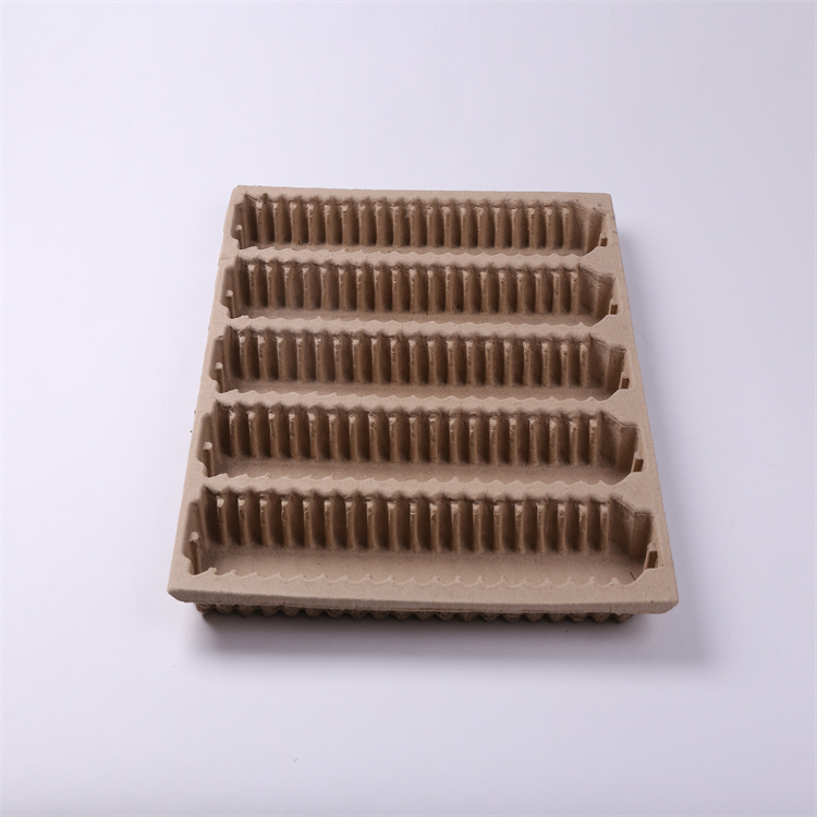 工具零件纸内托定制黄浆干压零件工具类纸托包装