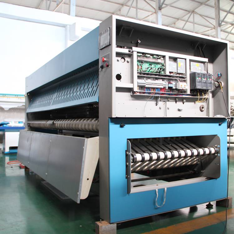 自动折叠机床单无纺布折叠机烫平机配套折叠设备台布折叠机