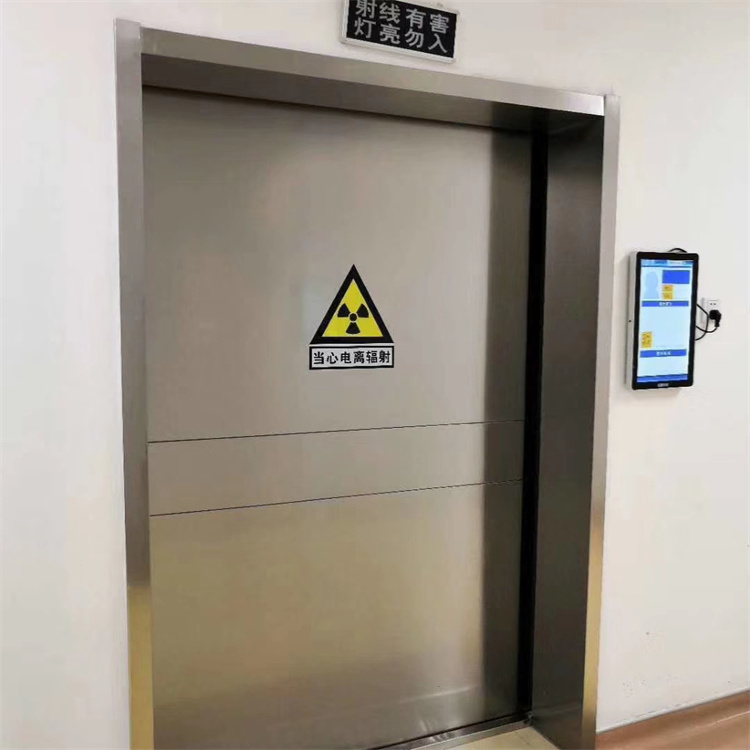 手术室自动门手动防护铅门放射科防护装修山东博创防辐射材料生产厂家