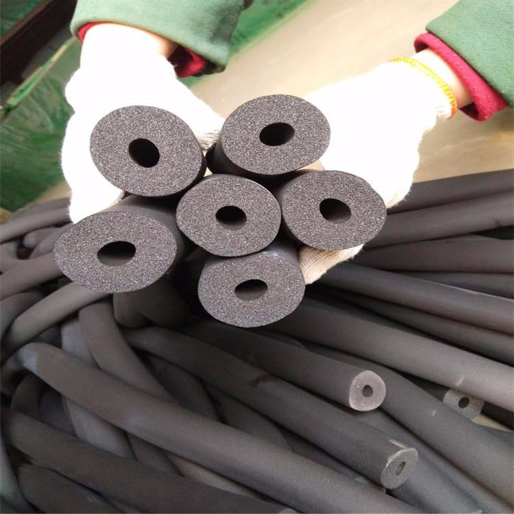 定做加工保温橡塑管橡塑保温套管空调管道保温橡塑管