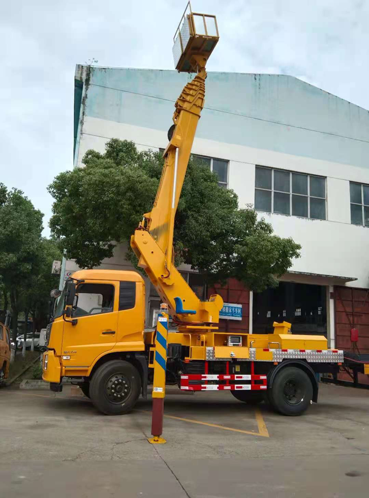直臂式45米液压登高车,天锦45米高空作业车厂家,45米车载移动式高空车