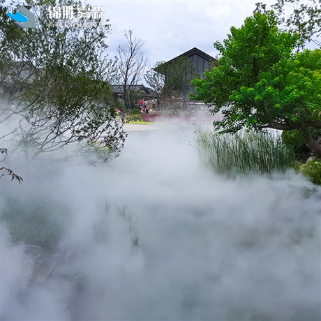 雾森景观 雾喷景观 雾景观 温泉景观造雾 水雾造景