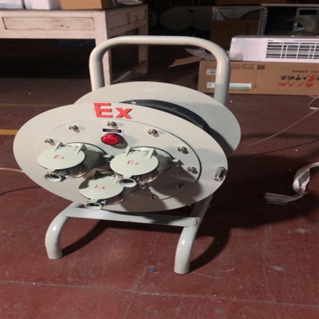 100米工业防爆电缆盘 带漏电保护电缆盘 32A16A220V防爆电缆盘 洛平防爆