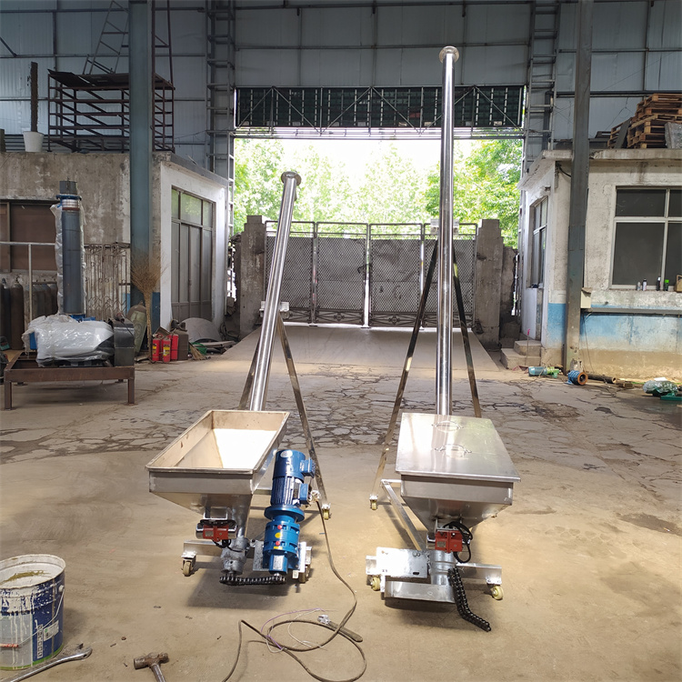 糯米粉不锈钢螺旋喂料机XWZF变频调速90公斤螺旋加料机