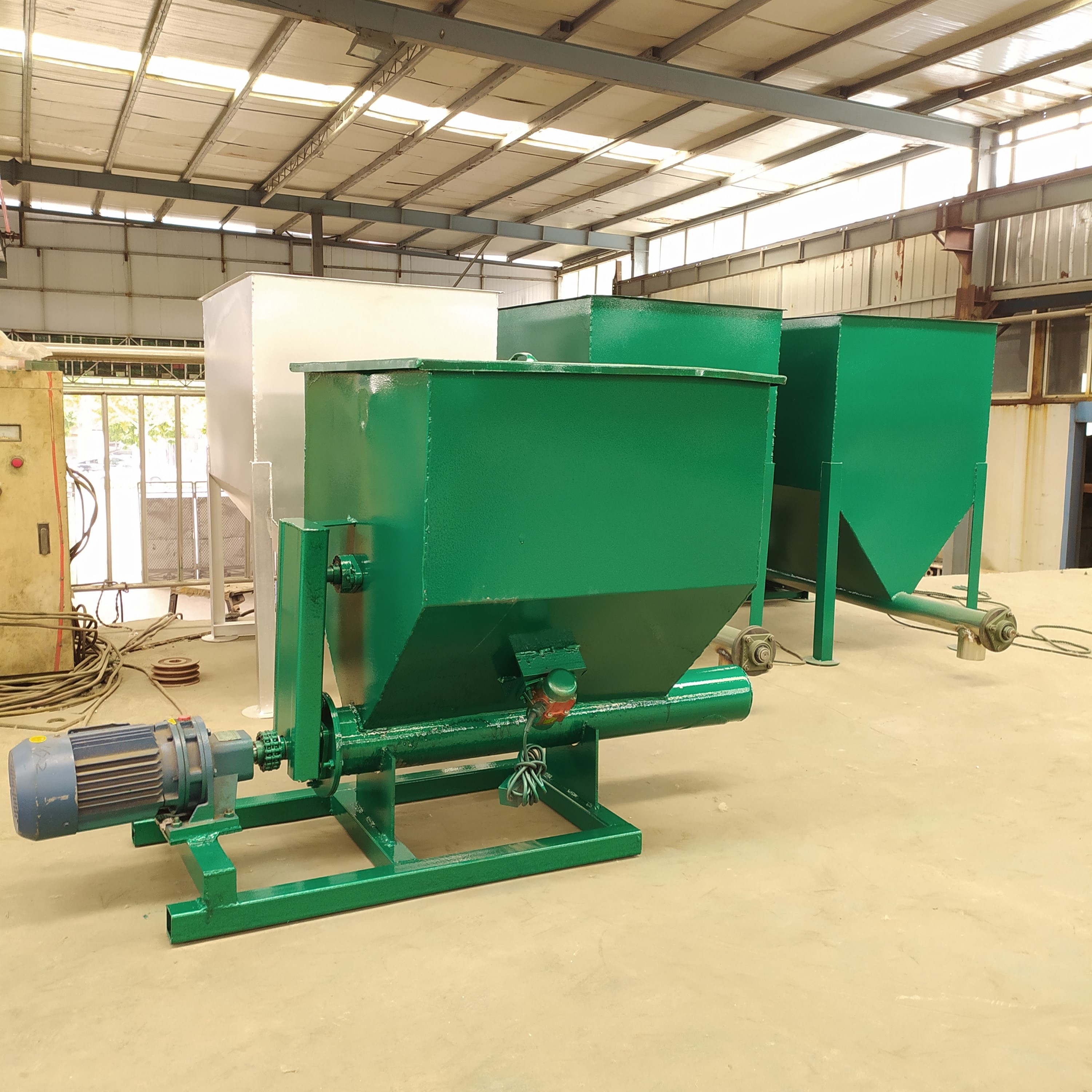 双螺杆粉料喂料机XWZF微型平行出料双螺旋加料机