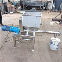 水平6公斤均匀给料机XWZF造纸厂助滤剂螺旋加粉机