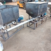 微型单管螺旋喂料机XWZF酵母粉90公斤螺旋给料机