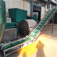 一机多用皮带输送机wq888裙边格挡皮带输送机