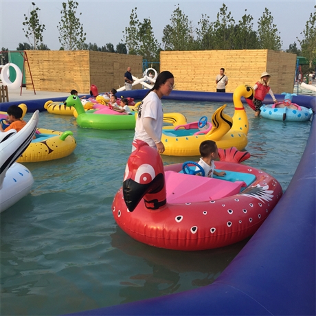 儿童水上电瓶船小型电动碰碰船