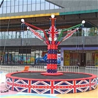 天津旋转蹦极游乐设备厂家  商超发光蹦极设备厂家