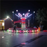 甘肃六人旋转蹦极  商超发光蹦极设备厂家