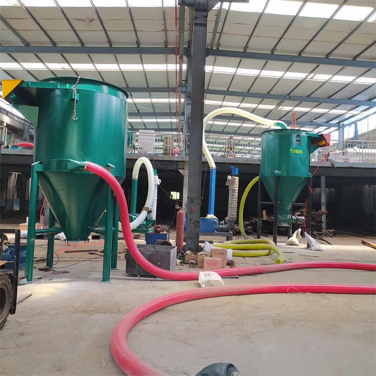 山西真空气吸式石粉吸灰机XWZF桃胶颗粒气力输送机