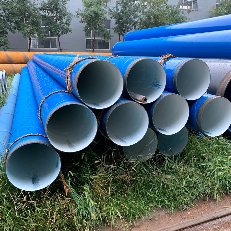 大口径内外涂塑复合钢管涂塑螺旋钢管厂家制造