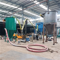 干灰散灰脉冲吸灰机XWZF平库粉煤灰装灌车气力输送机