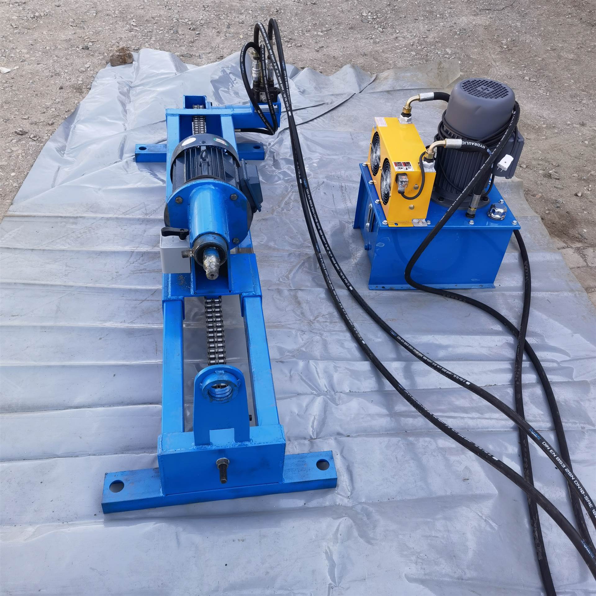 日照路下水平打孔机 小型顶管机 公路下钻眼机 汇亨机械